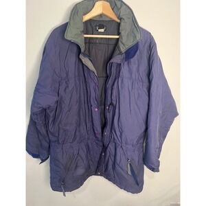 Vintage Patagonia Women's Insulated Jacket Purple Missing Hood
